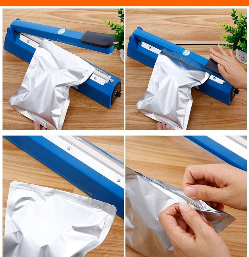 Food Storage Plastic Bag - เครื่องซีลถุงพลาสติกแบบกดมือ 300 รุ่นใช้งานด้วยมือ, เครื่องซีลถุงความร้อนขนาดเล็กสำหรับใช้ในครัวเรือนเพื่อเก็บรักษาและบรรจุอาหาร