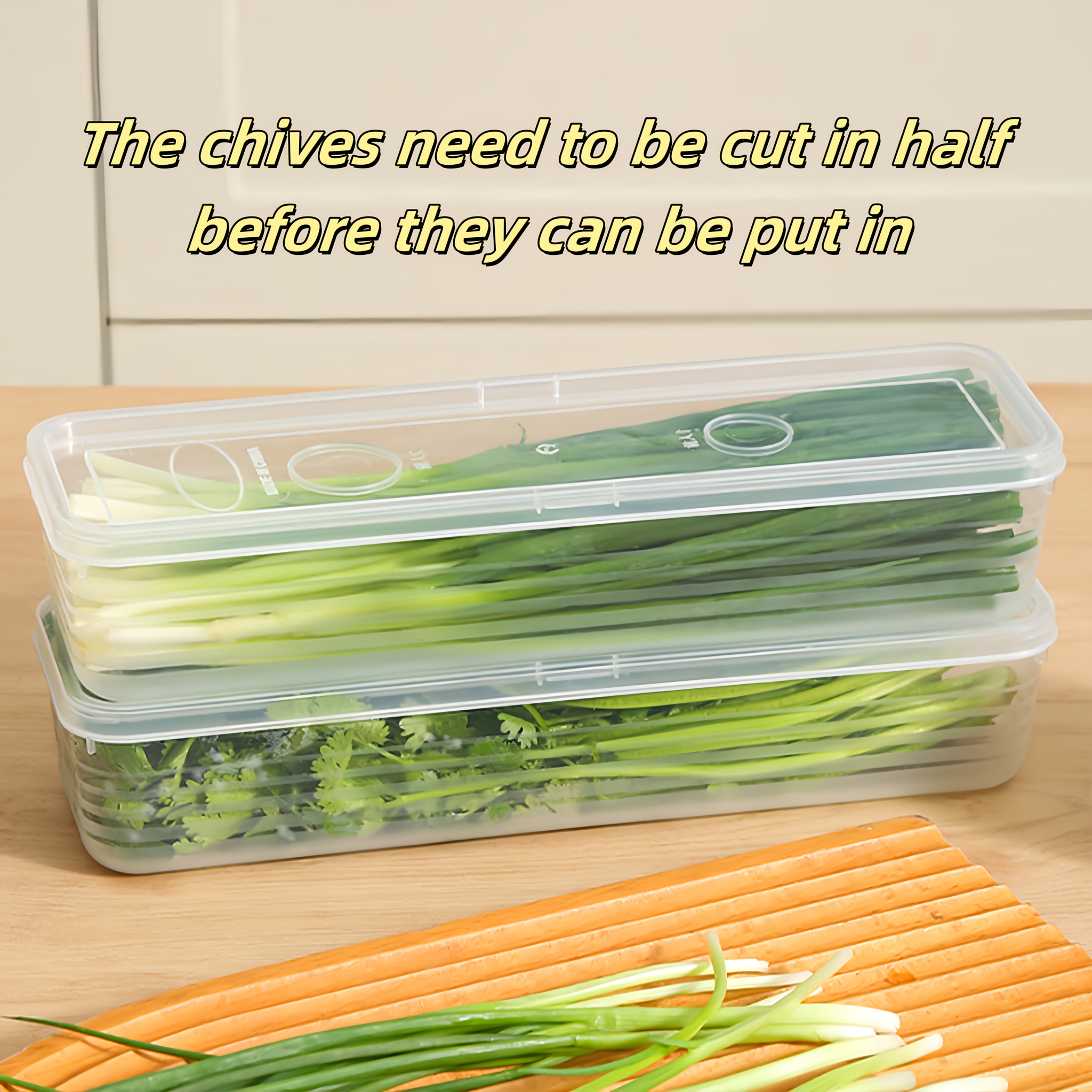 Food Storage Drawer Organizer - กล่องเก็บอาหาร/ผัก 2/4/6 ชิ้น - กล่องเก็บของในตู้เย็น -