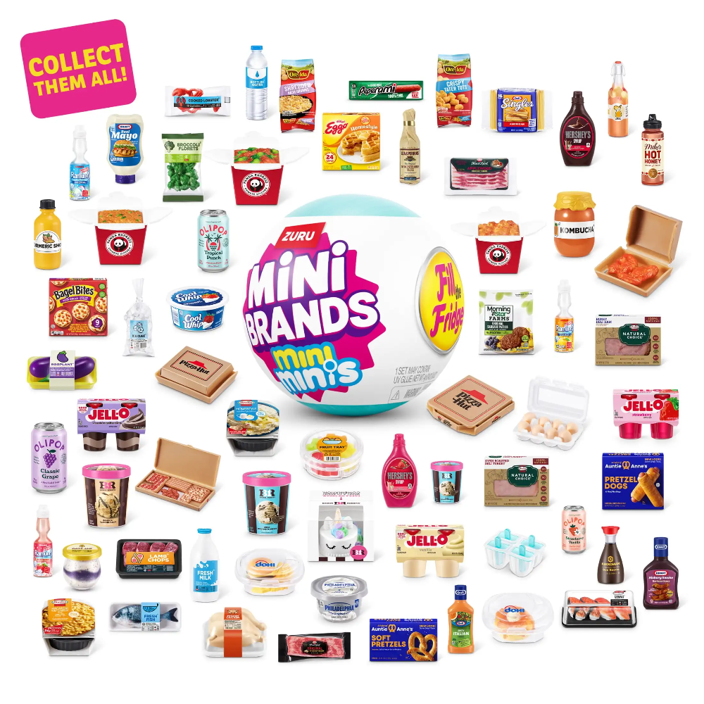 Food Storage Small - ซูรู มินิแบรนด์ส ฟิลเดอะฟริดจ์ มินิ มินิส ของเล่นบลายด์บ็อกซ์