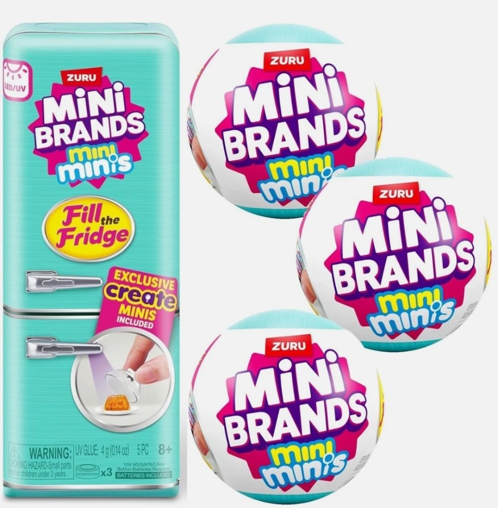 Food Storage Small - มินิแบรนด์ส์ เดอะ มินิส์ ซูรู ของเล่นสะสมแบบจิ๋ว กล่องสุ่มเซอร์ไพรส์