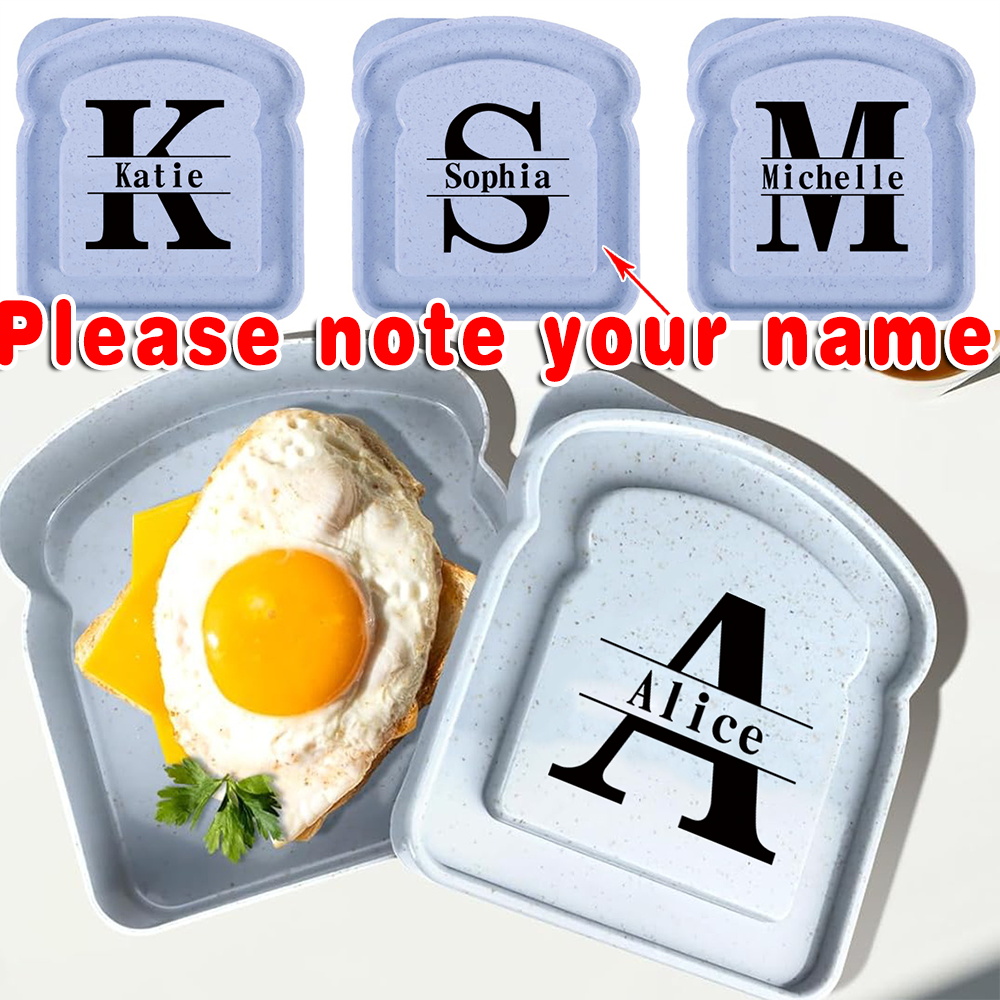 Food Storage Name - ที่กําหนดเองชื่อ Toast Freshness Preservation แซนวิชขนมปัง Bento