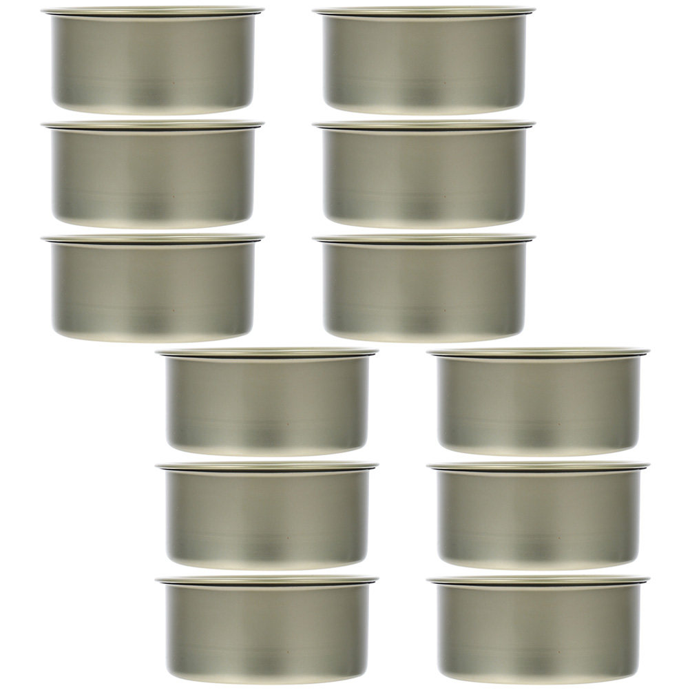 Food Storage Small - กล่องดีบุกบรรจุภัณฑ์แบบปิดผนึก 12 ชิ้น สำหรับใส่ขนม เค้ก คุกกี้