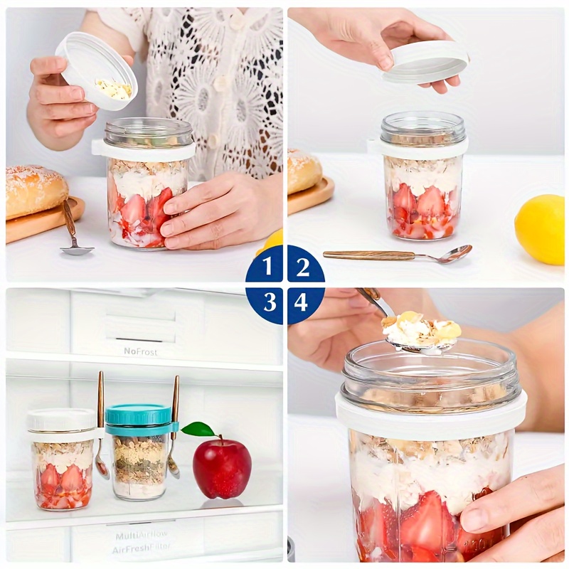 แก้วโอ๊ตมีล 1 ชิ้น/2 ชิ้น พร้อ - Food Storage Jar Set บทวิจารณ์และราคา