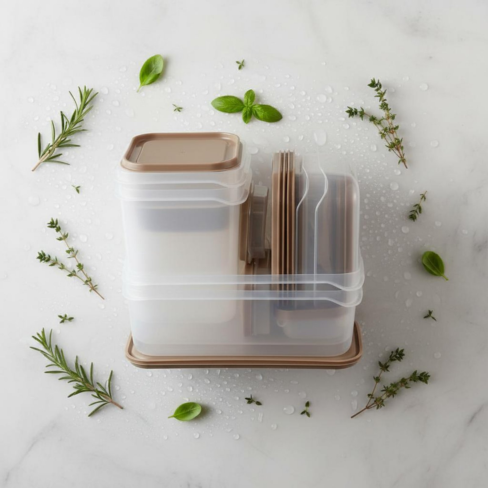 ชุดกล่องเก็บอาหารในตู้เย็น 17  - Food Storage Containers Set บทวิจารณ์และราคา