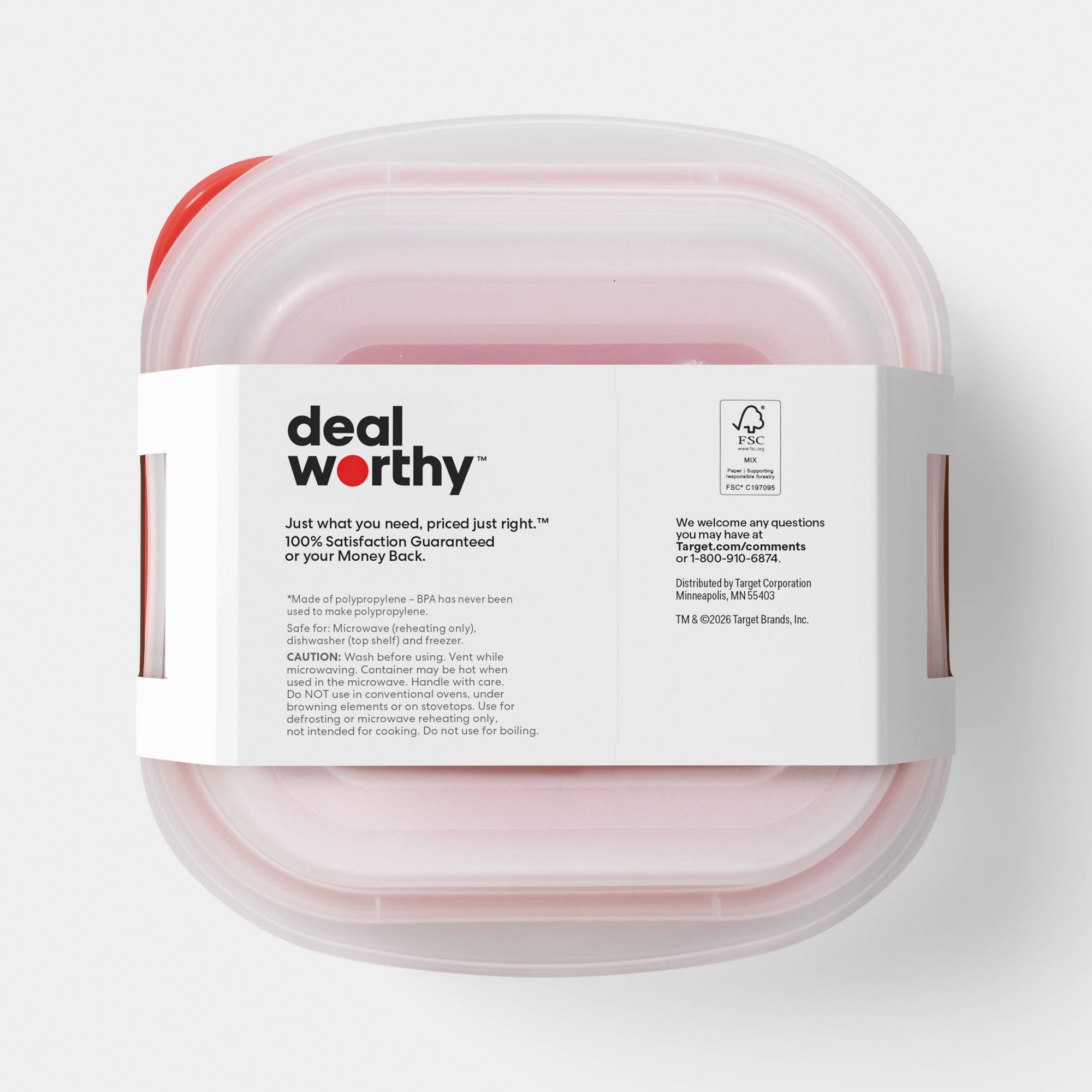 กล่องเก็บอาหารทรงสี่เหลี่ยมขนา - Food Storage Small บทวิจารณ์และราคา