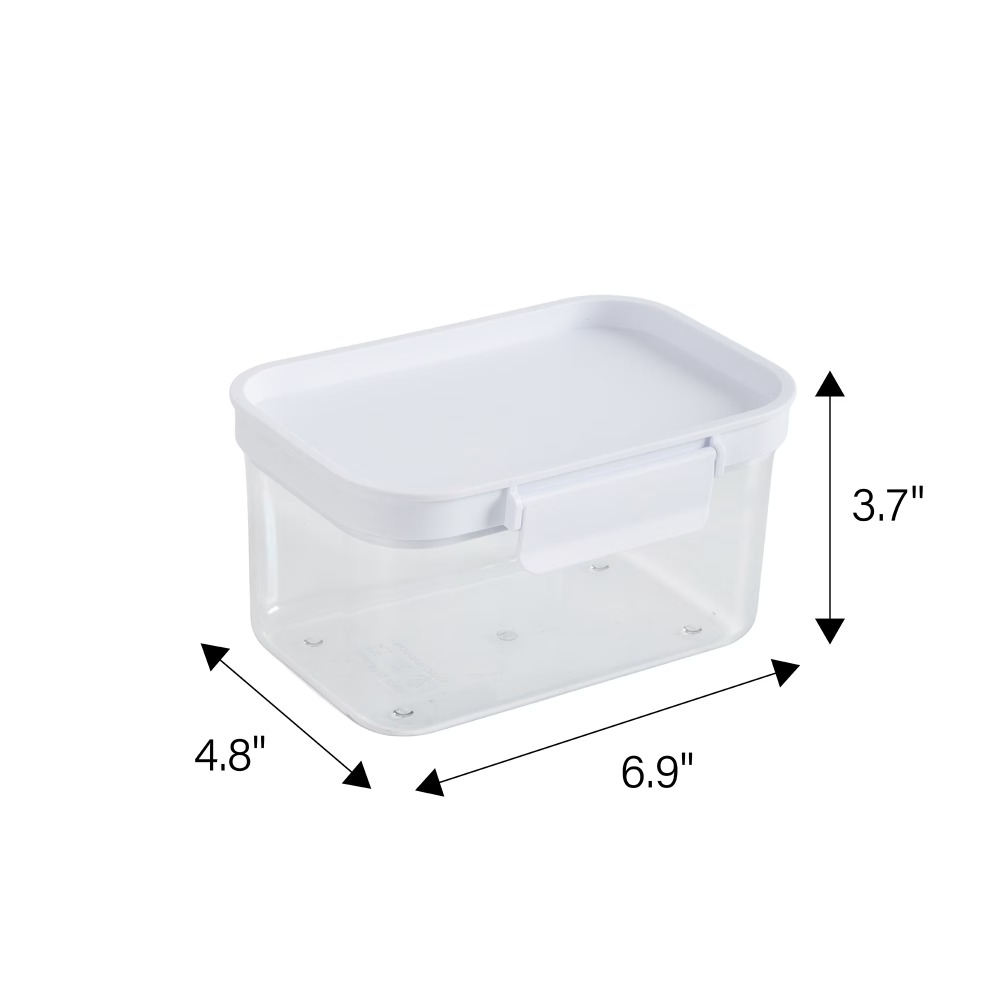 กล่องเก็บอาหารพลาสติกทรงสี่เหล - Food Storage Small บทวิจารณ์และราคา