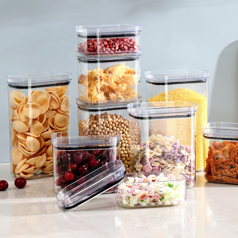 กล่องเก็บของในครัวแบบปิดผนึก ส - Food Storage Jar Set บทวิจารณ์และราคา