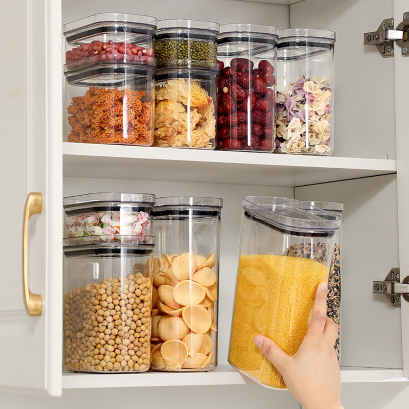 กล่องเก็บของในครัวแบบปิดผนึก ส - Food Storage Jar Set บทวิจารณ์และราคา
