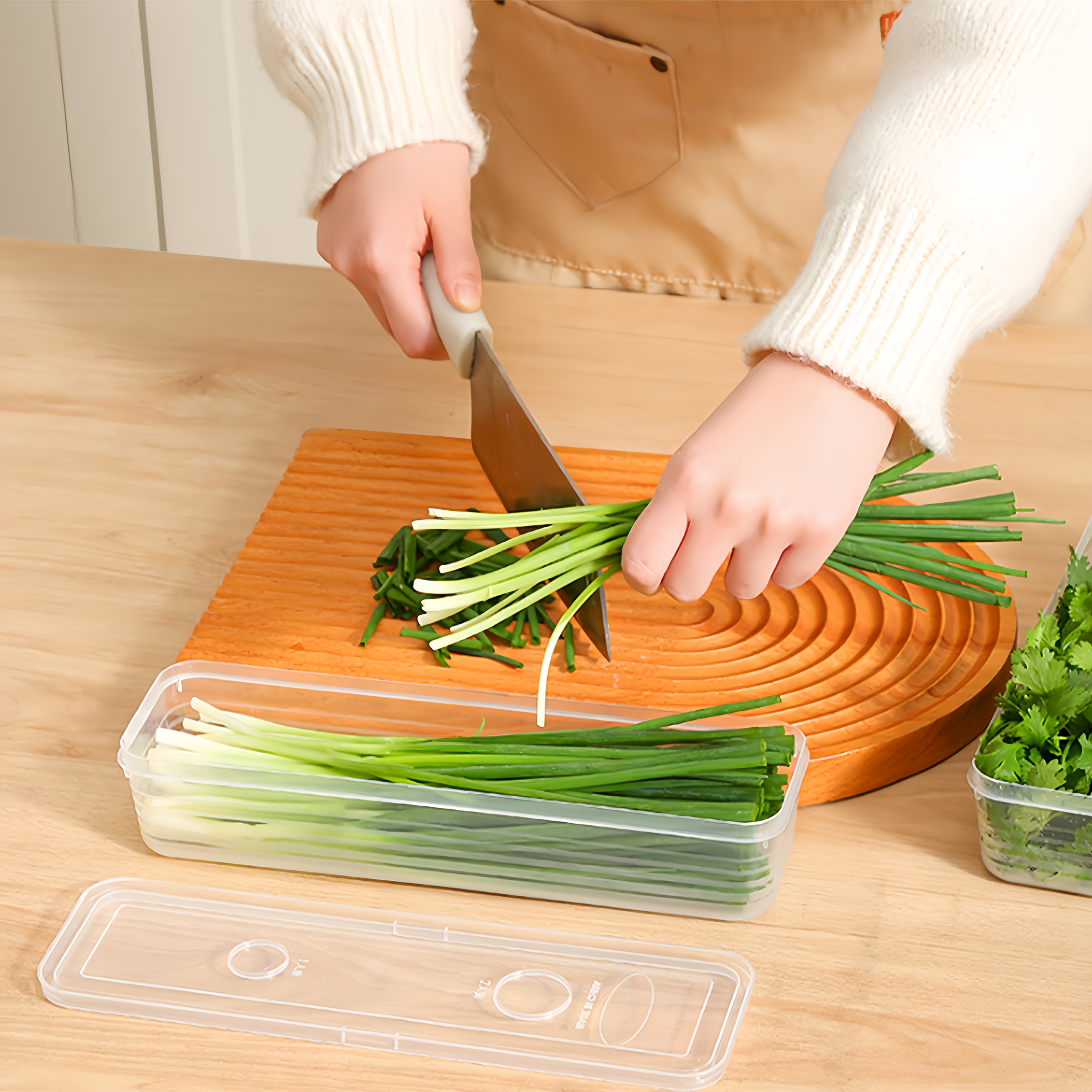 กล่องเก็บอาหาร/ผัก 2/4/6 ชิ้น  - Food Storage Drawer Organizer บทวิจารณ์และราคา