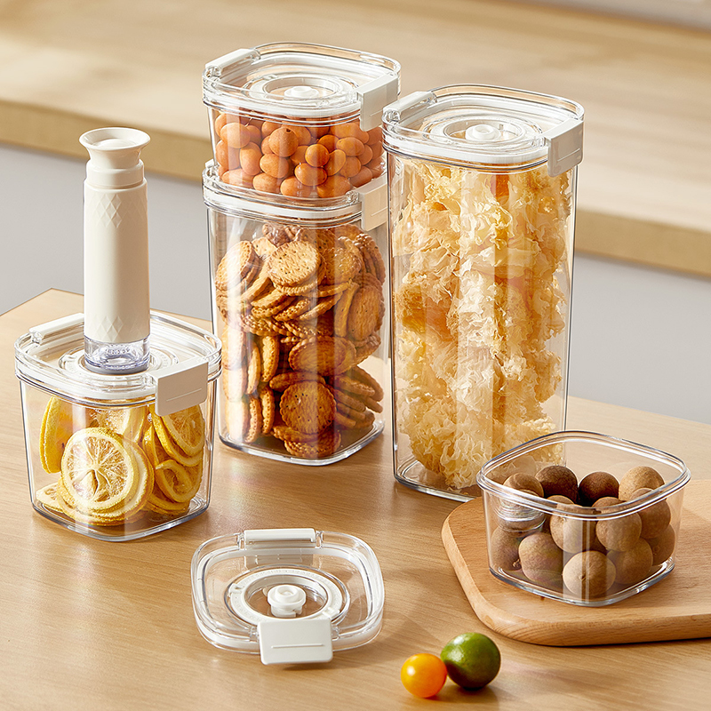 ถังปิดผนึกสูญญากาศเมล็ดกาแฟขวด - Food Storage Jar Set บทวิจารณ์และราคา
