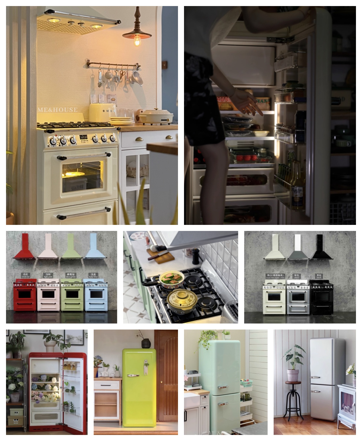 1/6 Modern Miniature เฟอร์นิเจ - Food Storage Small บทวิจารณ์และราคา