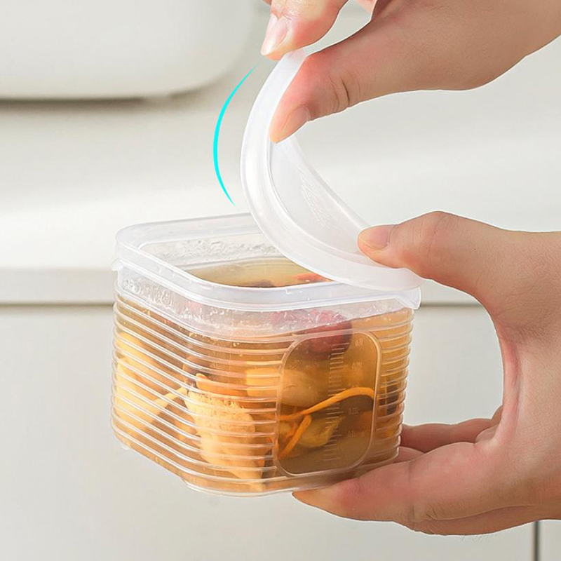 กล่องเก็บอาหาร 6 ช่อง สำหรับผั - Food Storage Jars With Lids บทวิจารณ์และราคา