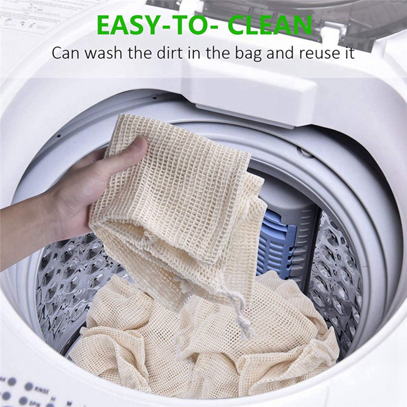 ถุงตาข่ายใส่ผลิตภัณฑ์คุณภาพสูง - Produce Bag Reusable Mesh บทวิจารณ์และราคา