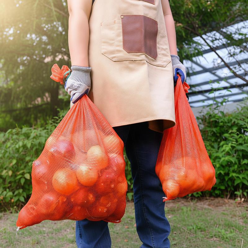 ถุงตาข่ายเก็บของขนาดใหญ่พิเศษแ - Produce Bag Reusable Mesh บทวิจารณ์และราคา