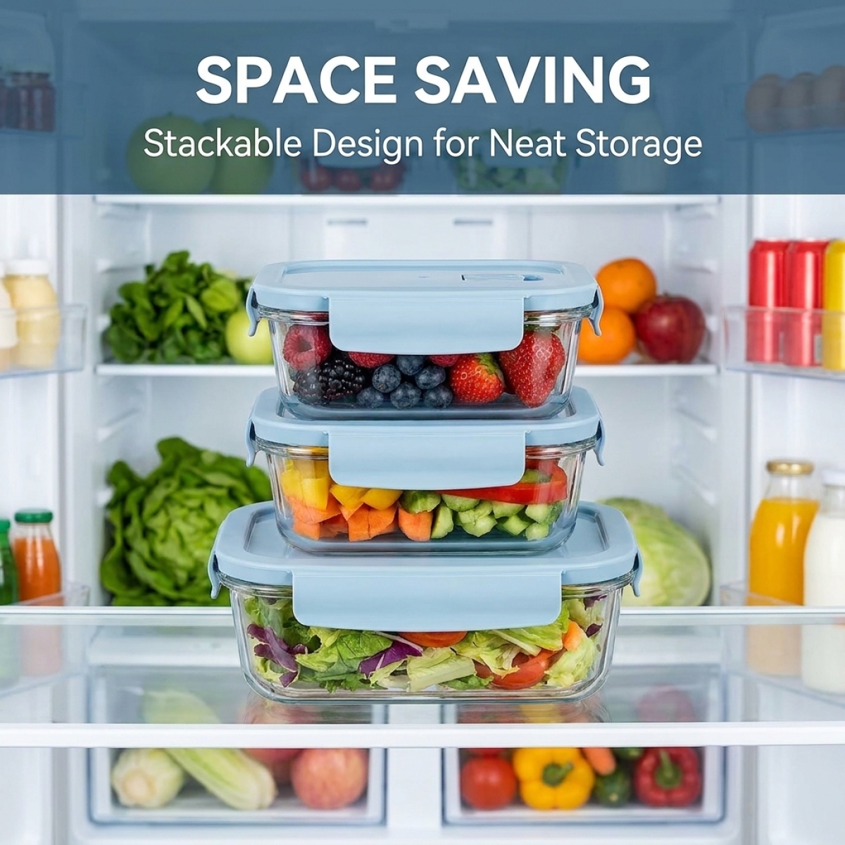 กล่องใส่อาหารแก้ว 2 ชิ้น ปลอดส - Food Storage Time บทวิจารณ์และราคา