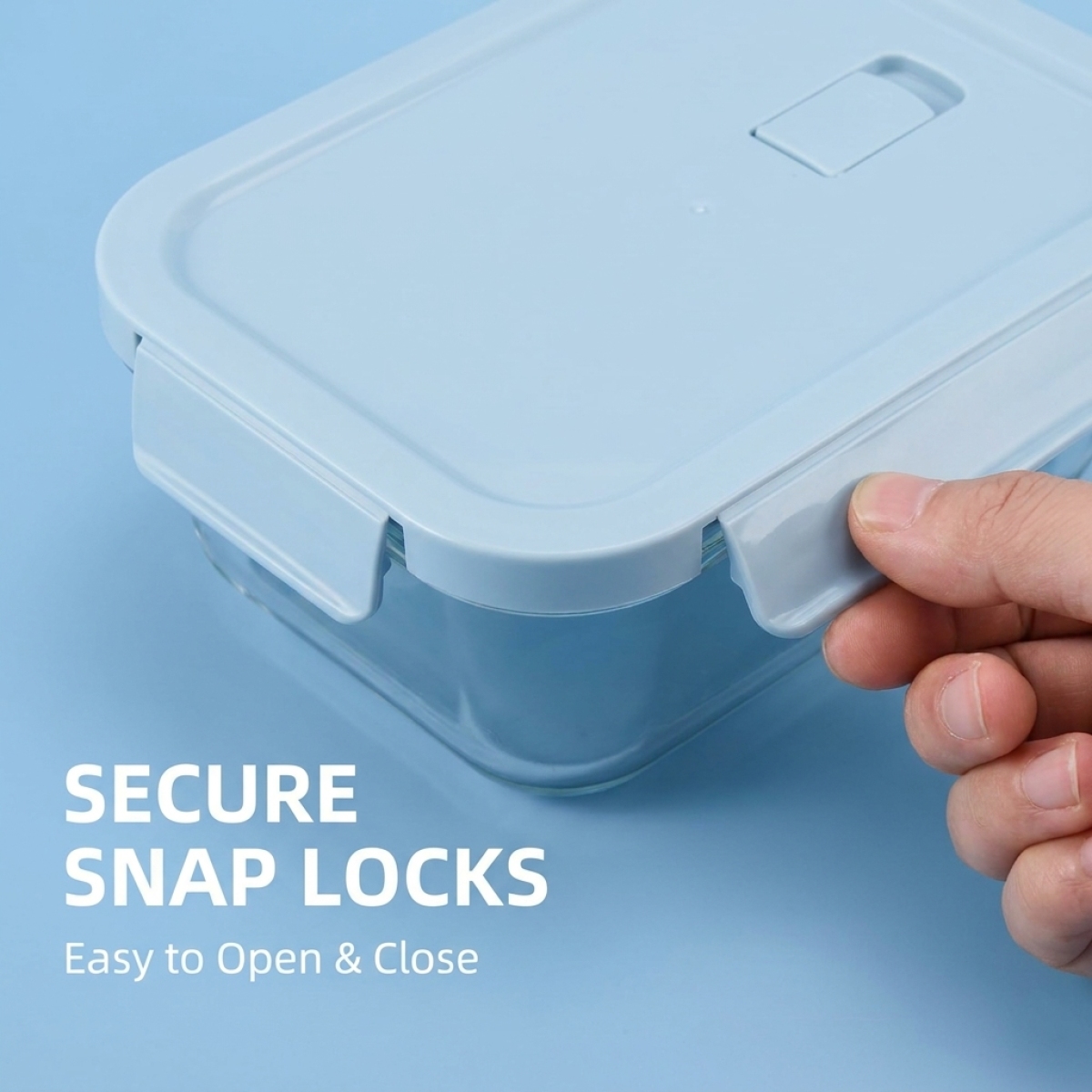 กล่องใส่อาหารแก้ว 2 ชิ้น ปลอดส - Food Storage Time บทวิจารณ์และราคา