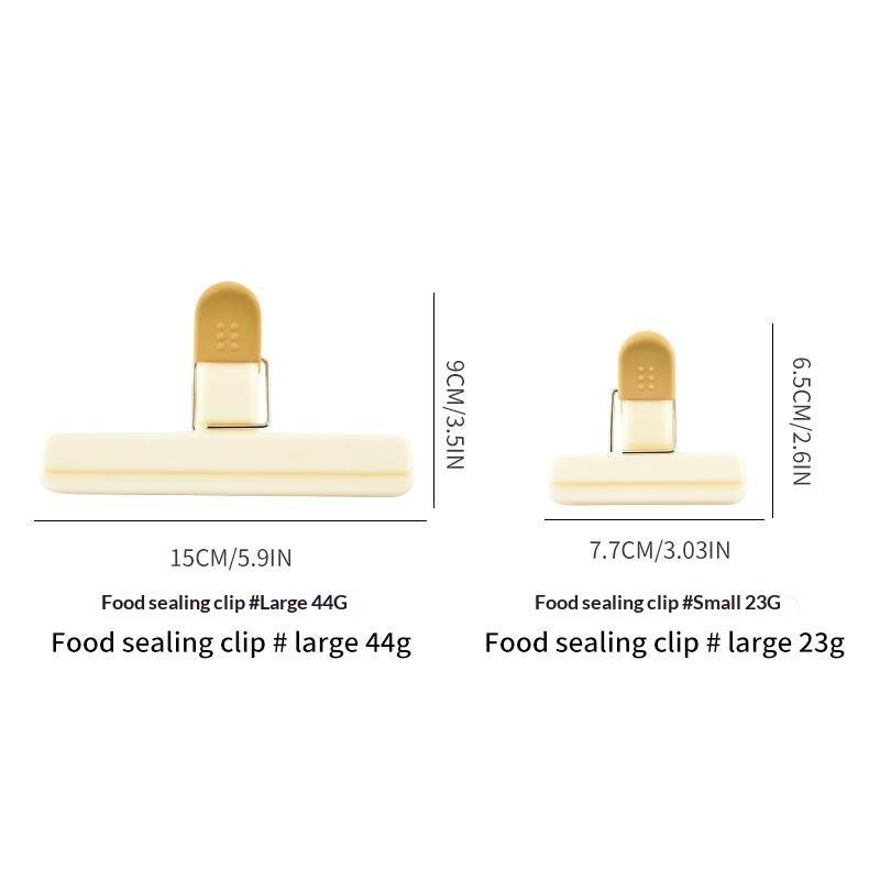 คลิปหนีบถุงพลาสติกแบบพกพา 3 ชิ - Food Storage Plastic Bag บทวิจารณ์และราคา