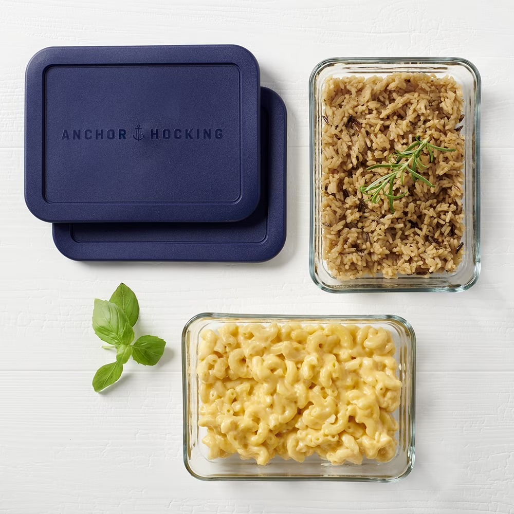 ภาชนะเก็บอาหารแก้วพร้อมฝาปิด ท - Food Storage Containers Set บทวิจารณ์และราคา