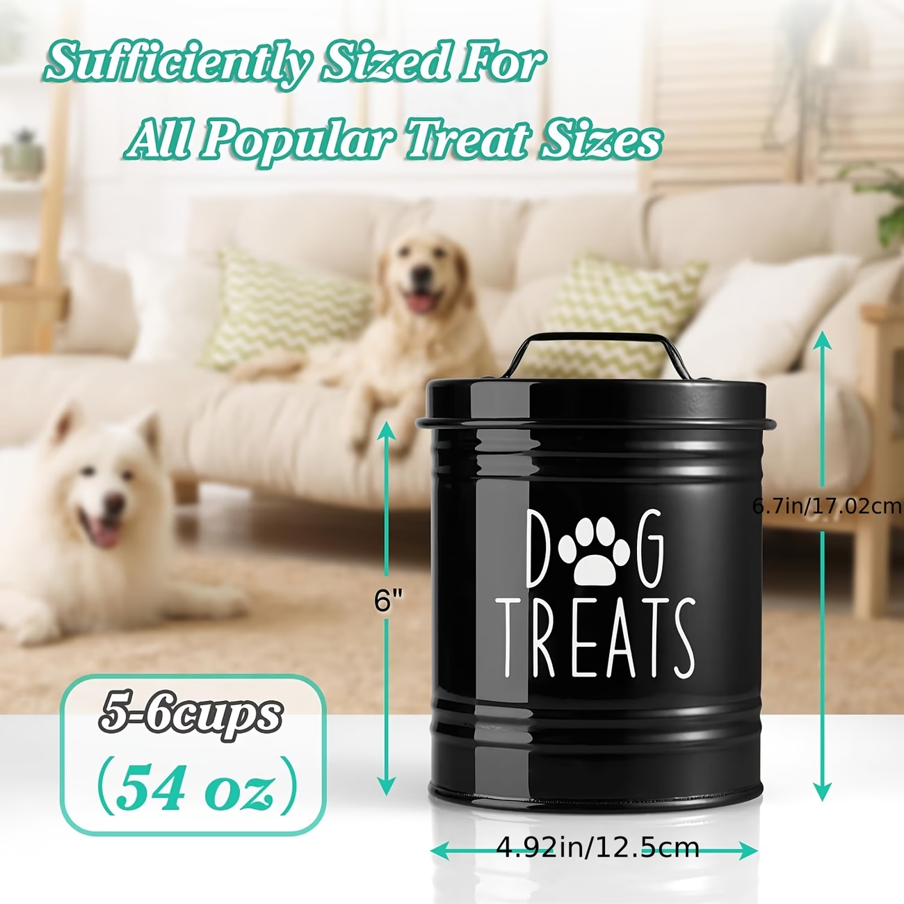 โถใส่ขนมสุนัขสไตล์บ้านไร่ กระป - Food Storage Jars With Lids บทวิจารณ์และราคา