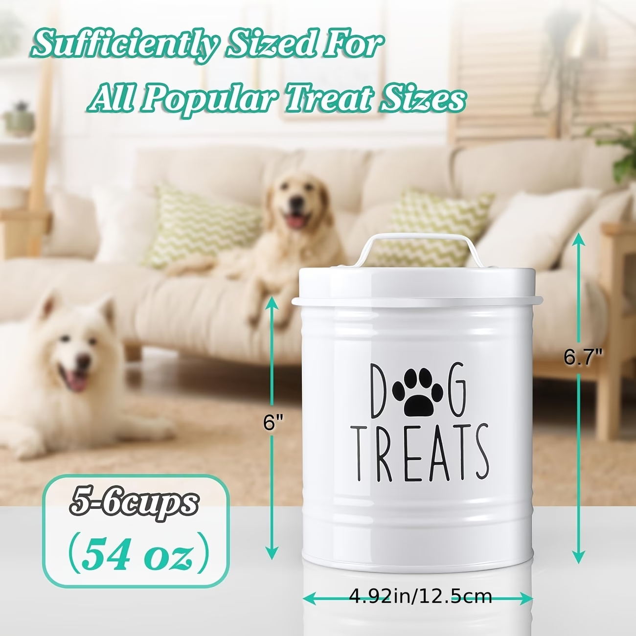 โถใส่ขนมสุนัขสไตล์บ้านไร่ กระป - Food Storage Jars With Lids บทวิจารณ์และราคา