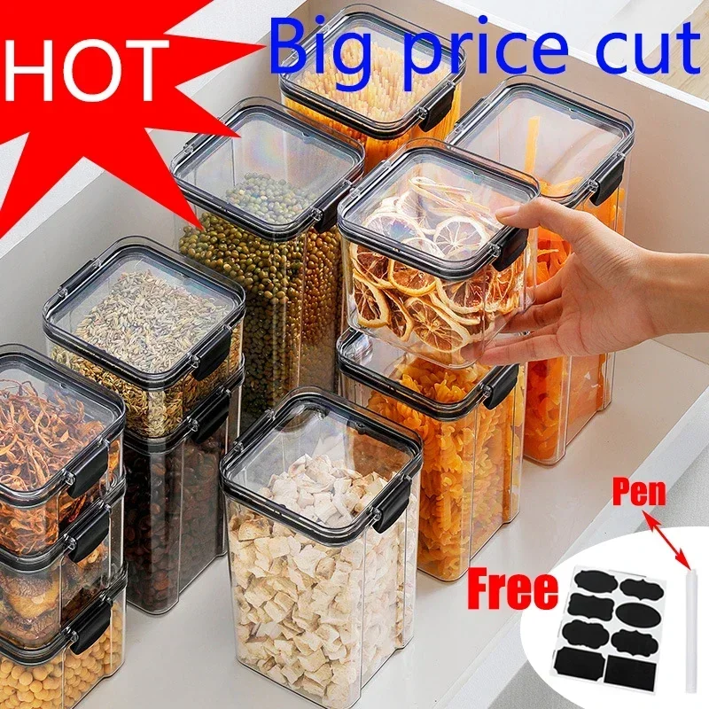460-1800ml ชุด STACKABLE KITCH - Food Storage Jar Set บทวิจารณ์และราคา