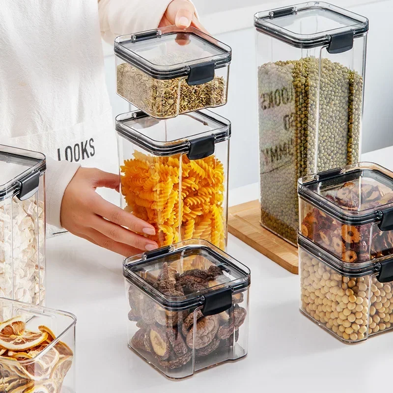 460-1800ml ชุด STACKABLE KITCH - Food Storage Jar Set บทวิจารณ์และราคา