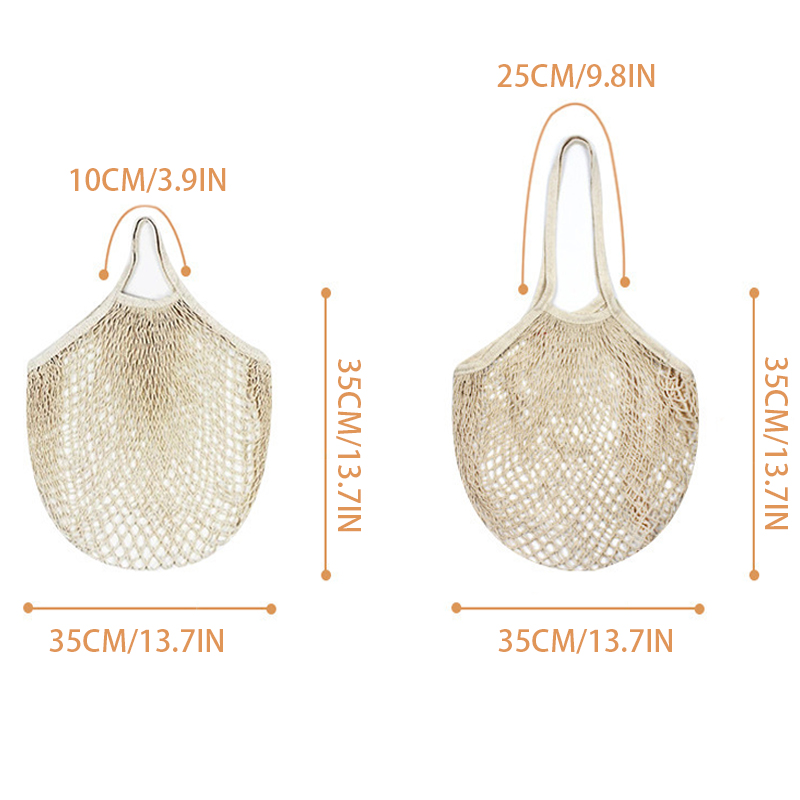 ถุงช้อปปิ้งผ้าฝ้ายแบบพับได้ ถุ - Produce Bag Reusable Mesh บทวิจารณ์และราคา