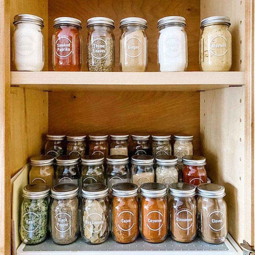 144 ชิ้น/ชุด ป้ายติดขวดเครื่อง - Food Storage Name บทวิจารณ์และราคา