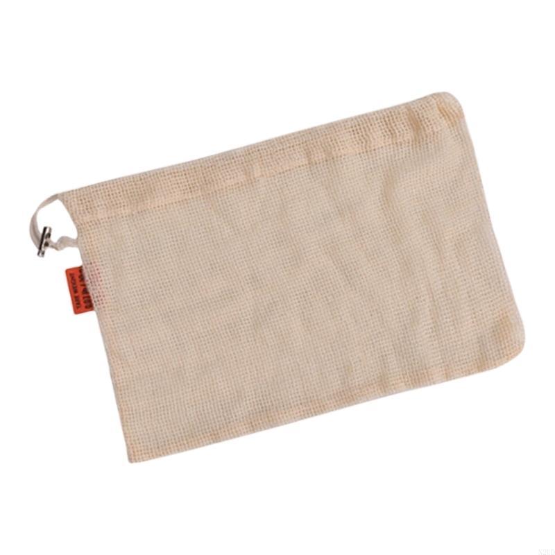 ตาข่ายผ้าฝ้ายผลิตถุงถุงตาข่ายผ - Produce Bag Reusable Mesh บทวิจารณ์และราคา