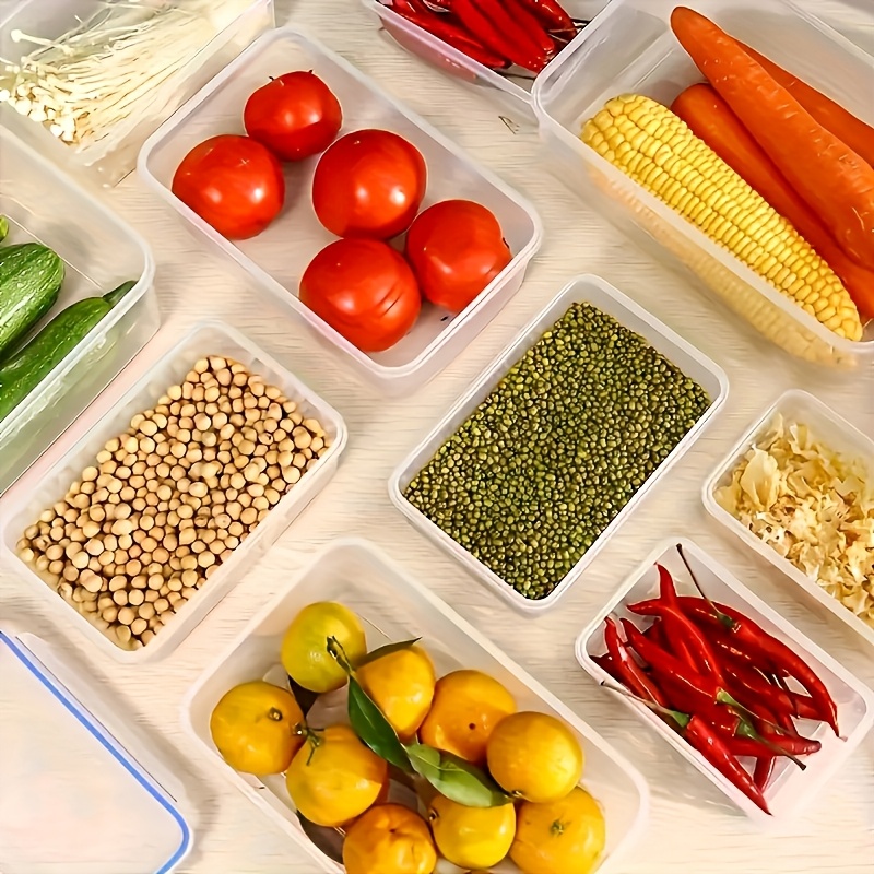 ชุด 8 ชิ้น ประกอบด้วย 4 กล่องแ - Food Storage Drawer Organizer บทวิจารณ์และราคา
