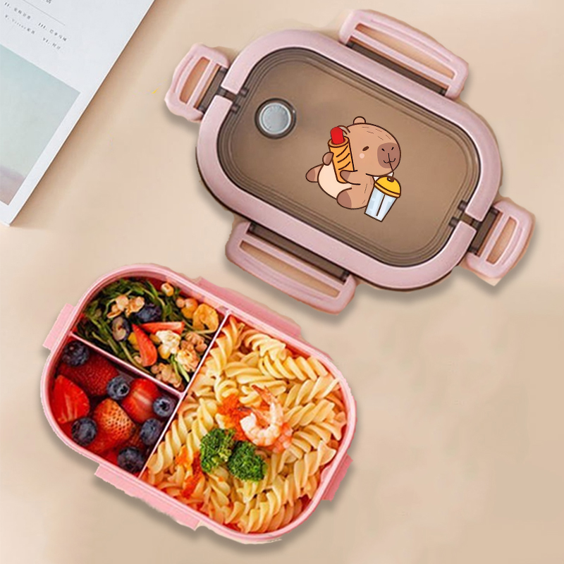 กล่องข้าวกลางวันลายคาปิบาร่า ล - Food Storage Containers Set บทวิจารณ์และราคา