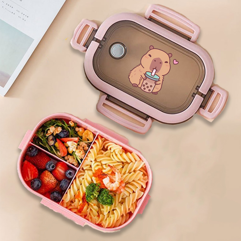 กล่องข้าวกลางวันลายคาปิบาร่า ล - Food Storage Containers Set บทวิจารณ์และราคา
