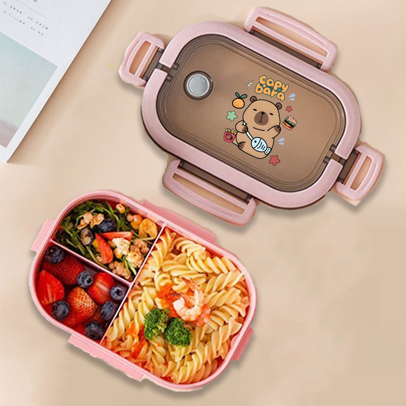 กล่องข้าวกลางวันลายคาปิบาร่า ล - Food Storage Containers Set บทวิจารณ์และราคา