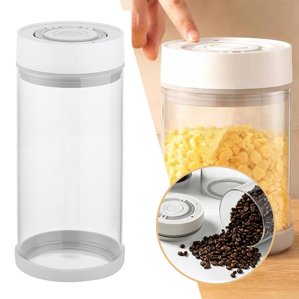 โถแก้วเก็บเมล็ดกาแฟแบบกันความช - Food Storage Containers Set บทวิจารณ์และราคา