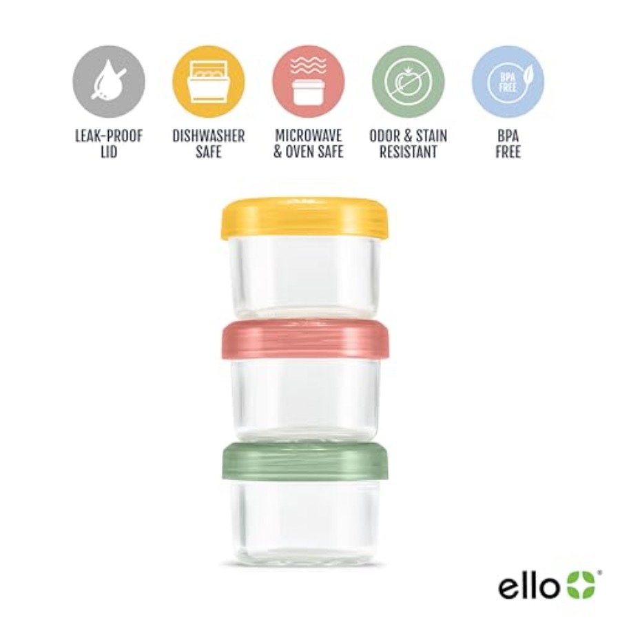 ชุดเตรียมอาหารแก้ว Color Lock  - Food Storage Containers Set บทวิจารณ์และราคา