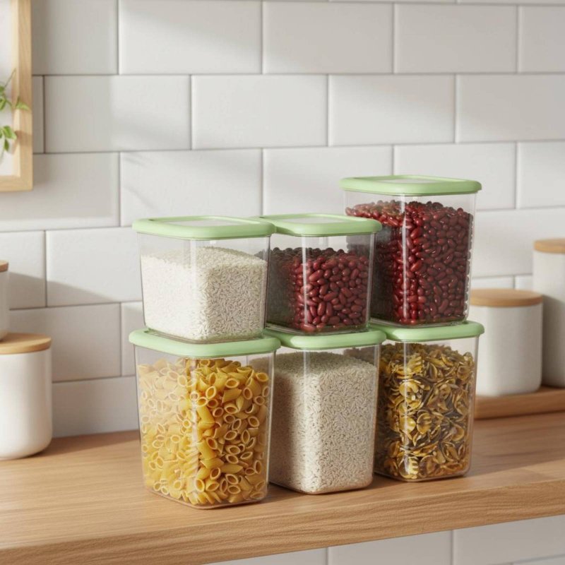 ชุดกล่องถนอมอาหารสุญญากาศ 6 ชิ - Food Storage Containers Set บทวิจารณ์และราคา