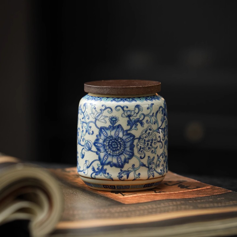 Creative Blue และ White Porcel - Food Storage Jars With Lids บทวิจารณ์และราคา