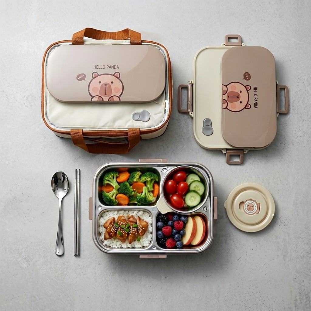กล่องข้าวสแตนเลส 304 ชุด 4/5 ช - Food Storage Drawer Organizer บทวิจารณ์และราคา