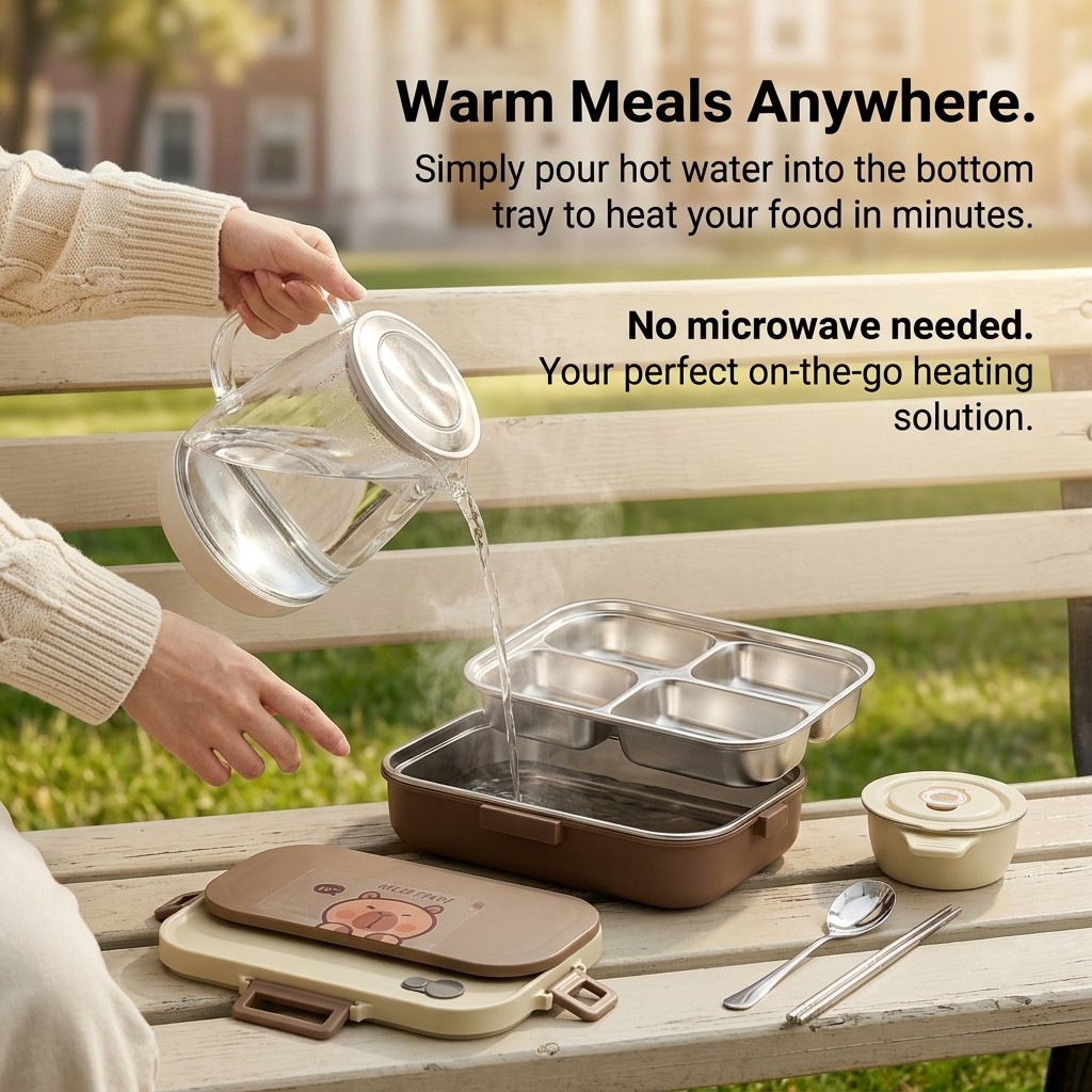 กล่องข้าวสแตนเลส 304 ชุด 4/5 ช - Food Storage Drawer Organizer บทวิจารณ์และราคา