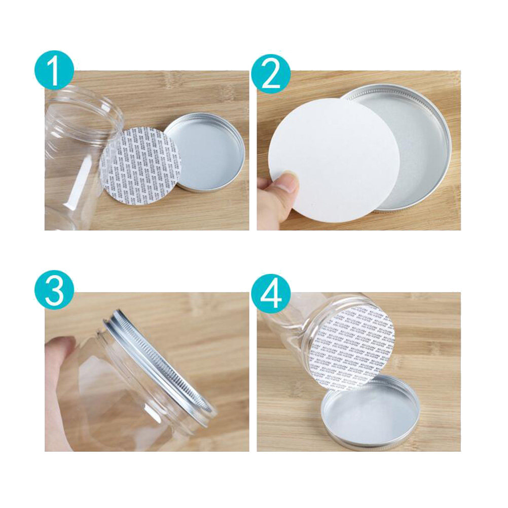 10 ชิ้น ขวดโหลพลาสติกใสคุณภาพส - Food Storage Jars With Lids บทวิจารณ์และราคา