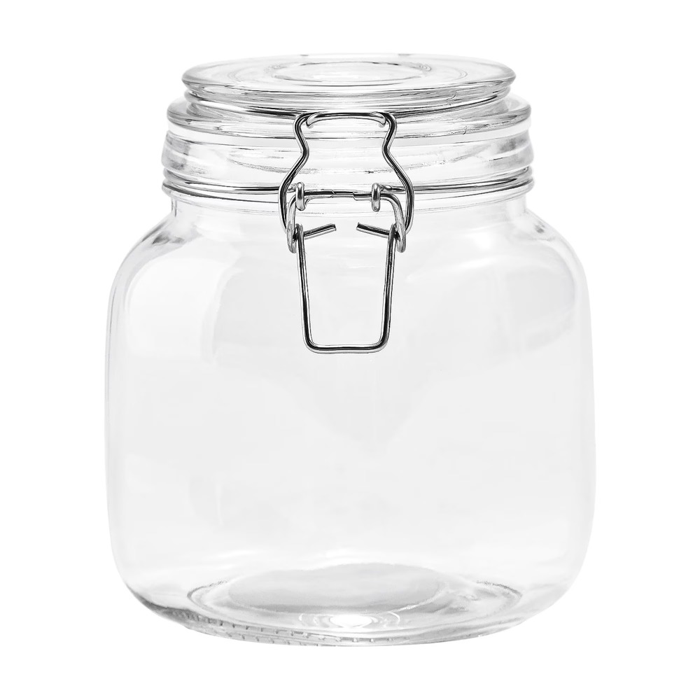 โหลแก้วเก็บอาหาร Mainstays ขนา - Food Storage Jars With Lids บทวิจารณ์และราคา