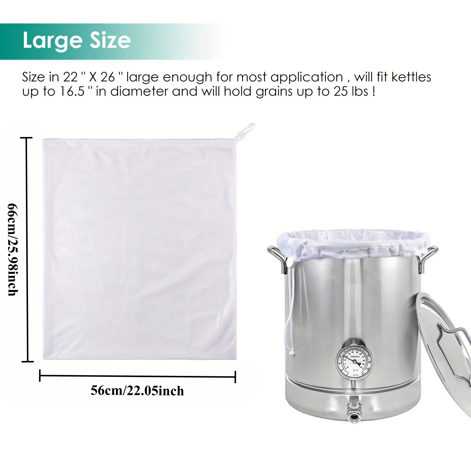 ถุงกรองแบบใช้ซ้ำได้ เหมาะสำหรั - Produce Bag Reusable Mesh บทวิจารณ์และราคา
