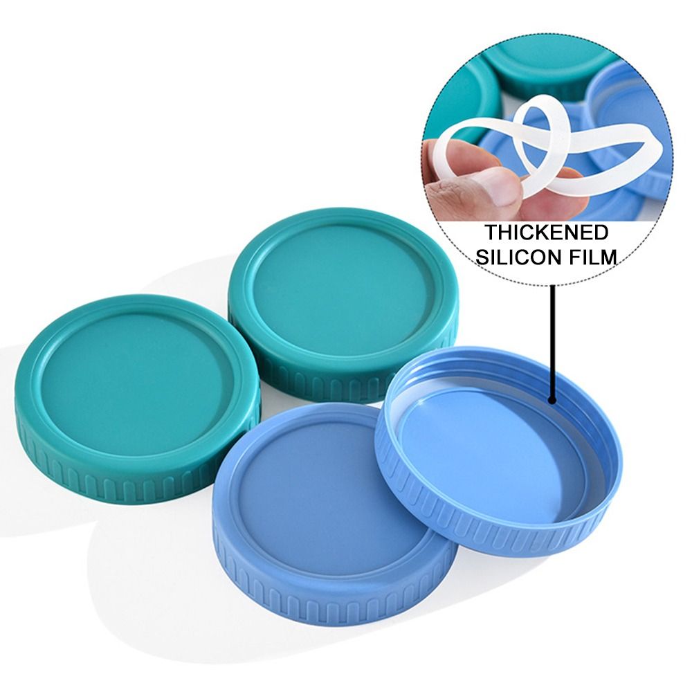 1Pcs 70มม./86Mm Reusable พลาสต - Food Storage Jars With Lids บทวิจารณ์และราคา
