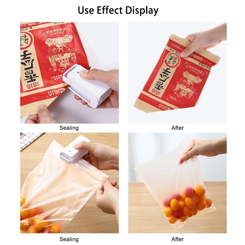 เครื่องซีลถุงขนาดเล็กแบบพกพา เ - Food Storage Plastic Bag บทวิจารณ์และราคา