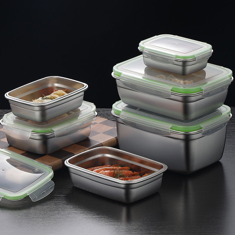 ชุดกล่องอาหารกลางวันสแตนเลส 30 - Food Storage Drawer Organizer บทวิจารณ์และราคา