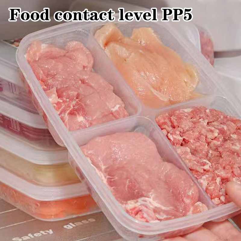 ใหม่【กล่องเก็บของพลาสติก 4 ช่อ - Food Storage Drawer Organizer บทวิจารณ์และราคา