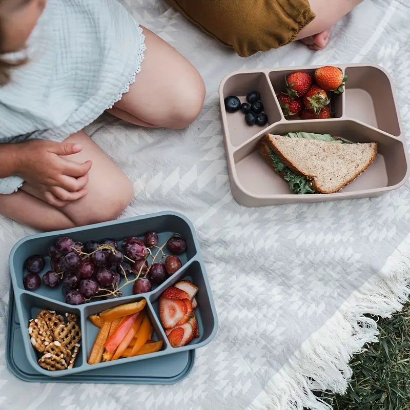 กล่องอาหารกลางวันซิลิโคนเกรดอา - Food Storage Drawer Organizer บทวิจารณ์และราคา
