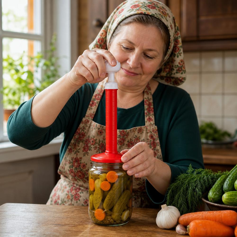 ฝาปิดขวดสุญญากาศพร้อมปั๊มสุญญา - Food Storage Jars With Lids บทวิจารณ์และราคา