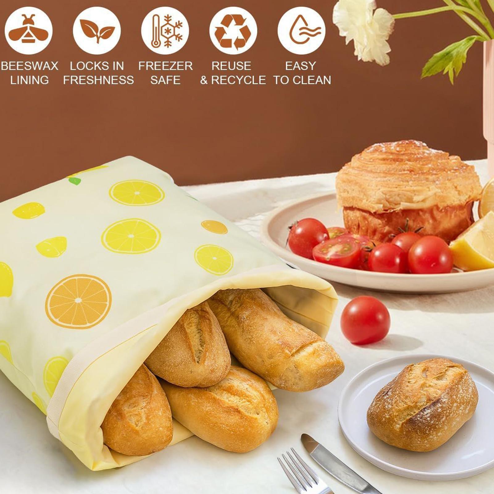 ถุงขนมปังนำมาใช้ใหม่ ถุงเก็บอา - Food Storage Plastic Bag บทวิจารณ์และราคา
