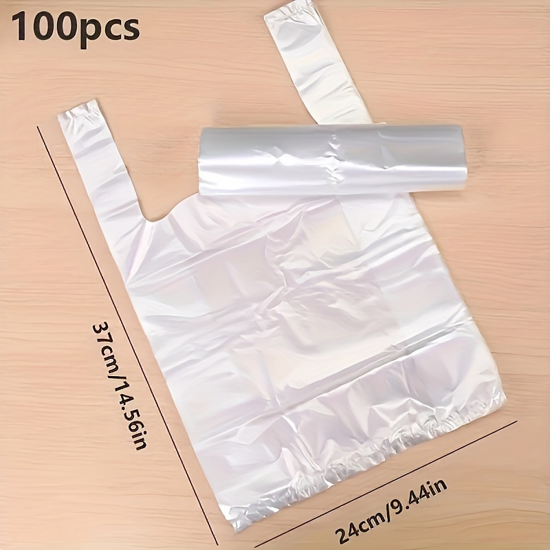 100 ชิ้นมินิถุงพลาสติกใสแบบใช้ - Food Storage Plastic Bag บทวิจารณ์และราคา